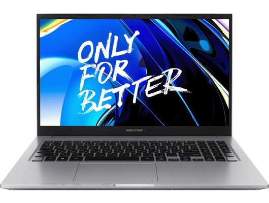 Ноутбук Maibenben M575/M5751SB0LSRE1/Ryzen 5-7430U/8Gb/512Gb/15.6 FHD IPS/Linux серебристый